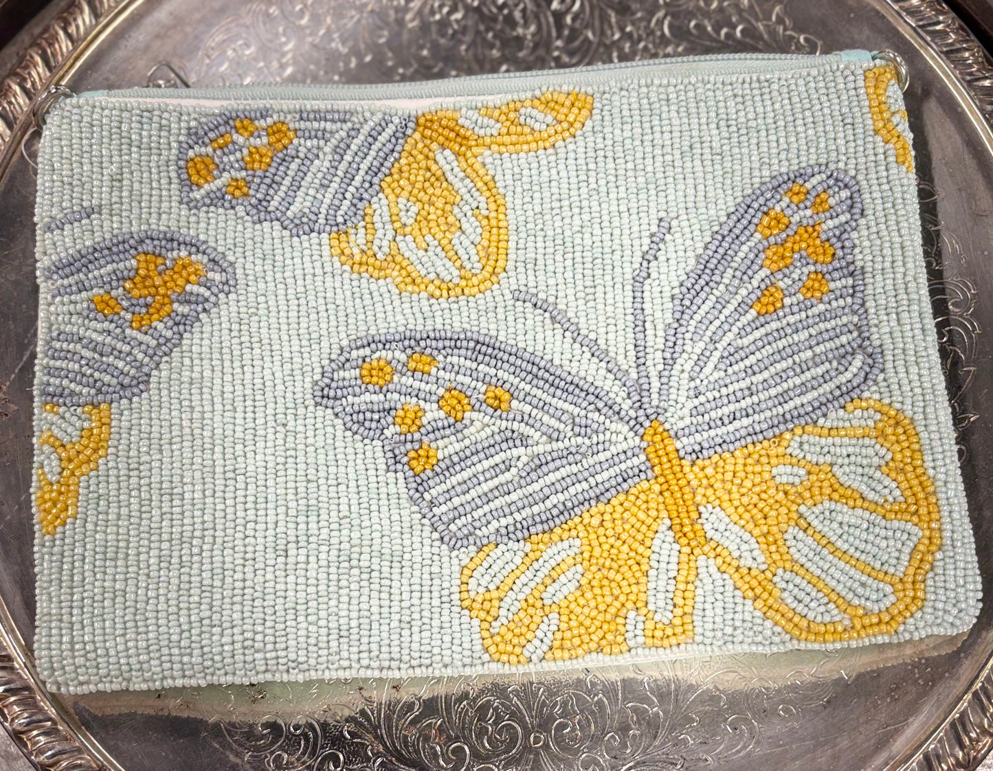 Butterfly Bead Clutch