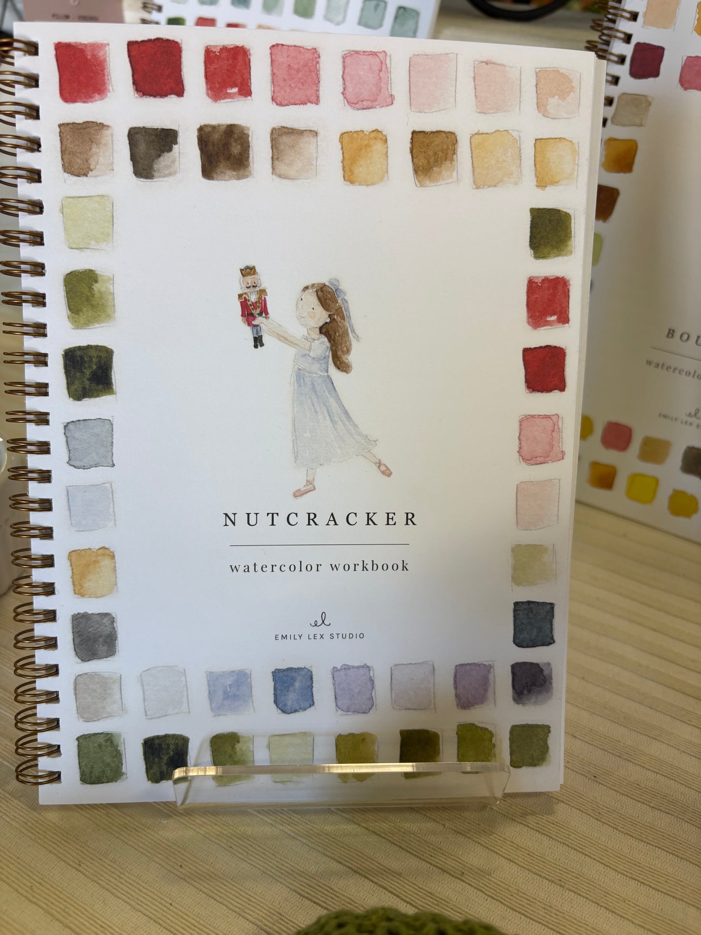 Nutcracker Watercolor Workbook