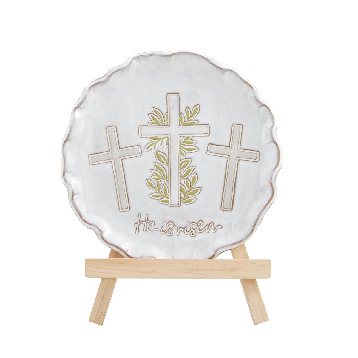 Faith Plate and Easel Set
