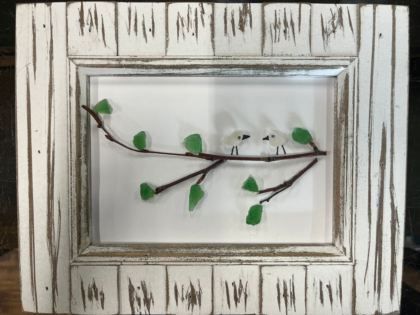 White Birds by Beach Bound