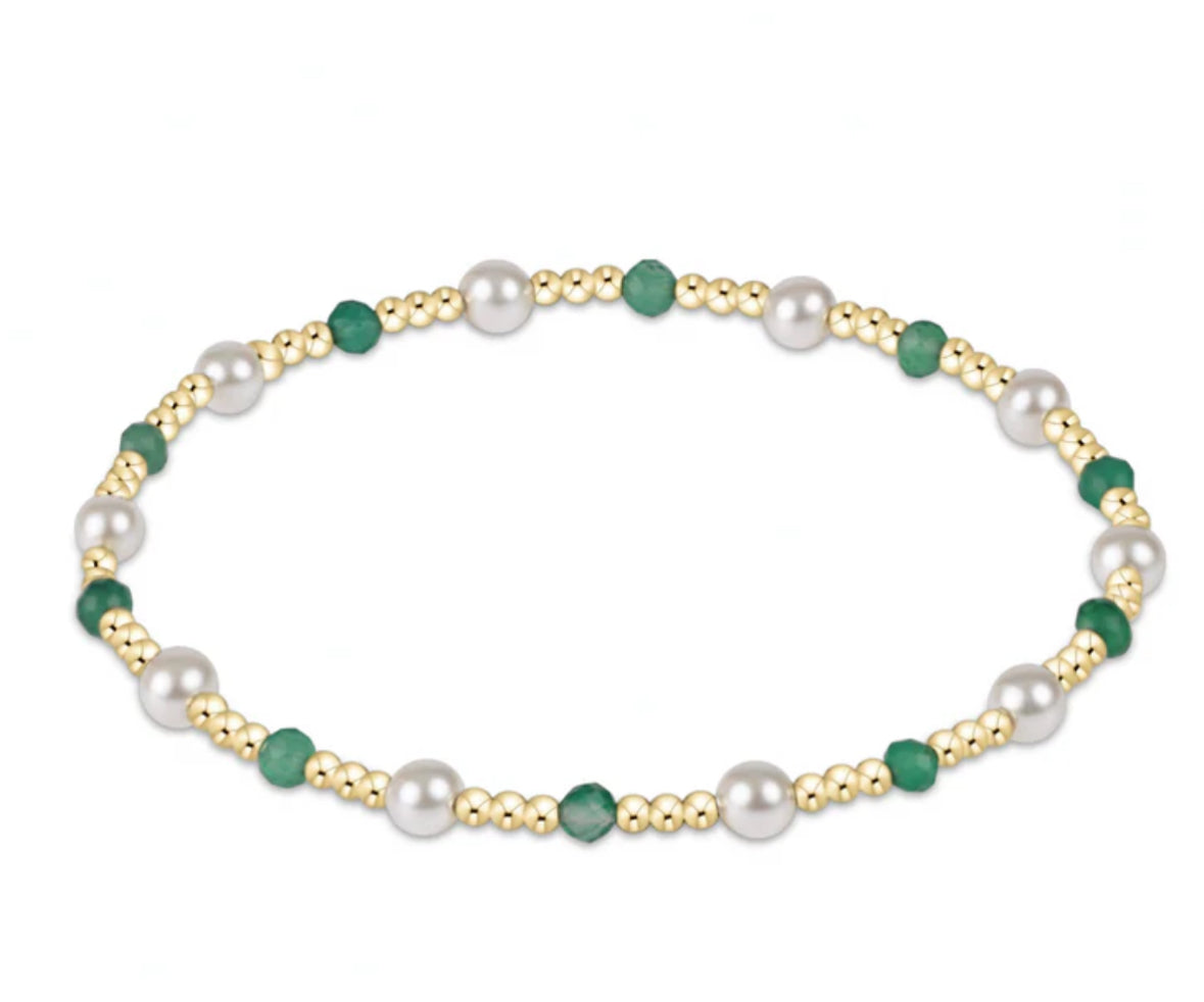 Pearl Sincerity 4mm Beaded Bracelet 6mm