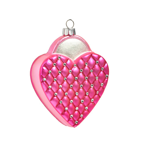 Quilted Pink PurseOrnament