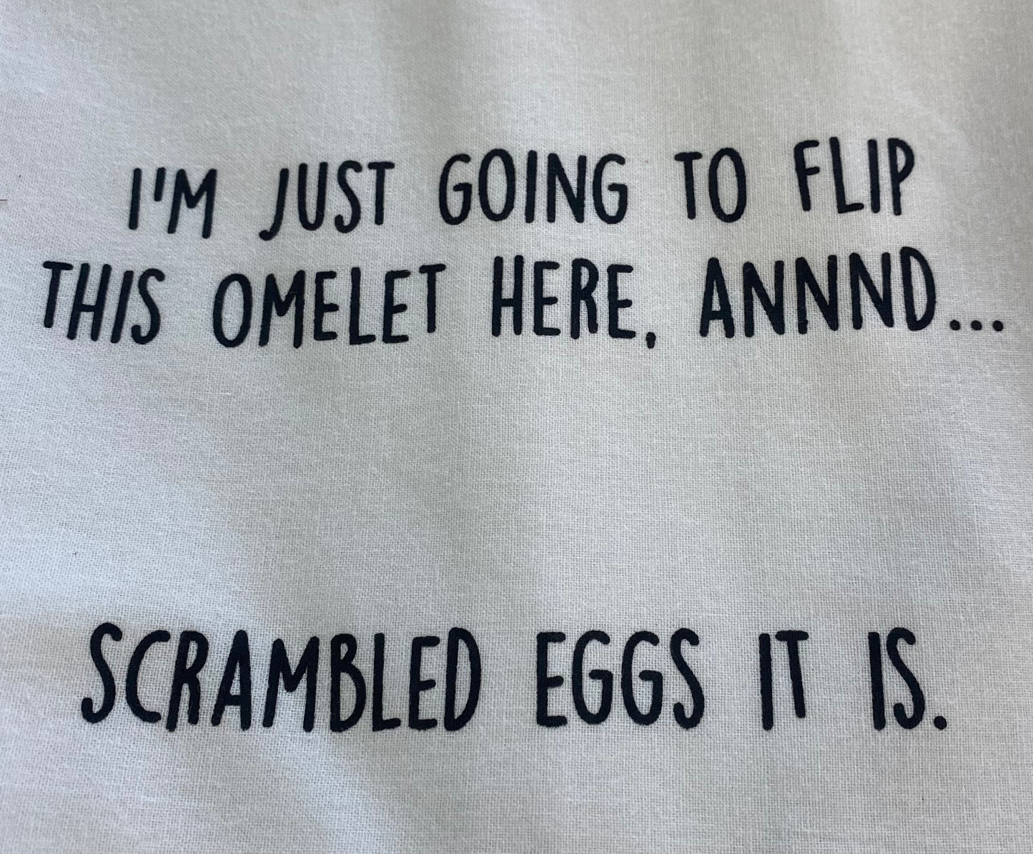 Omlette Shit Hand Towel