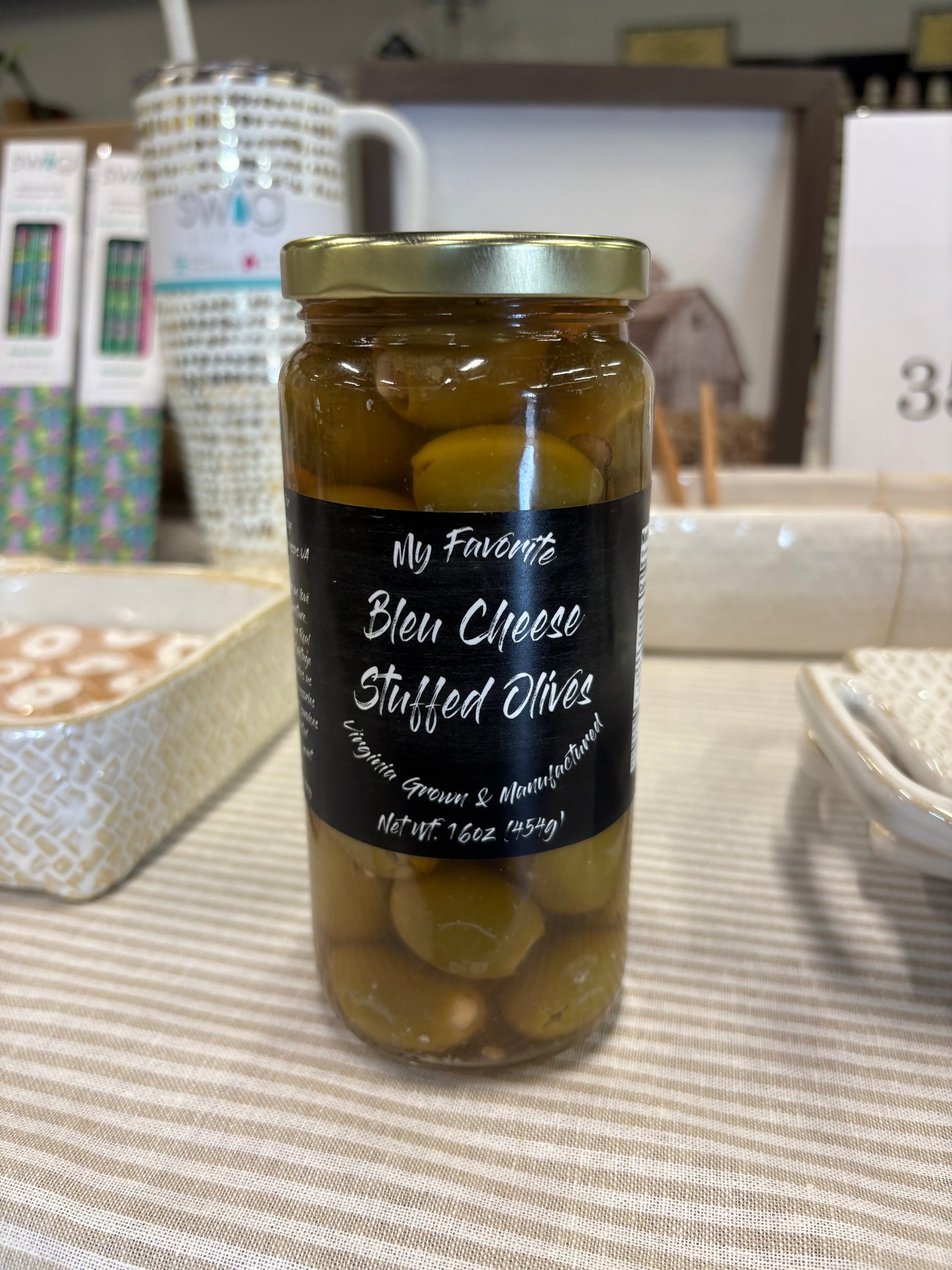 Blue Cheese Stuffed Olives