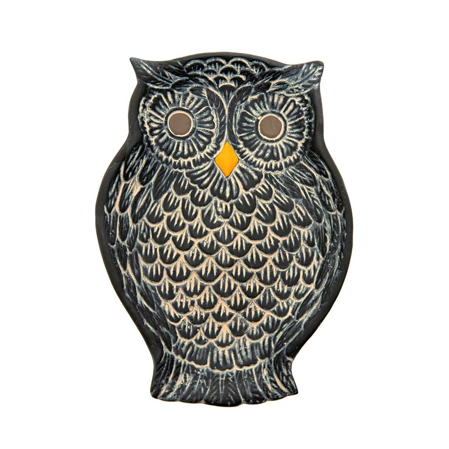 Black Barn Owl Dish