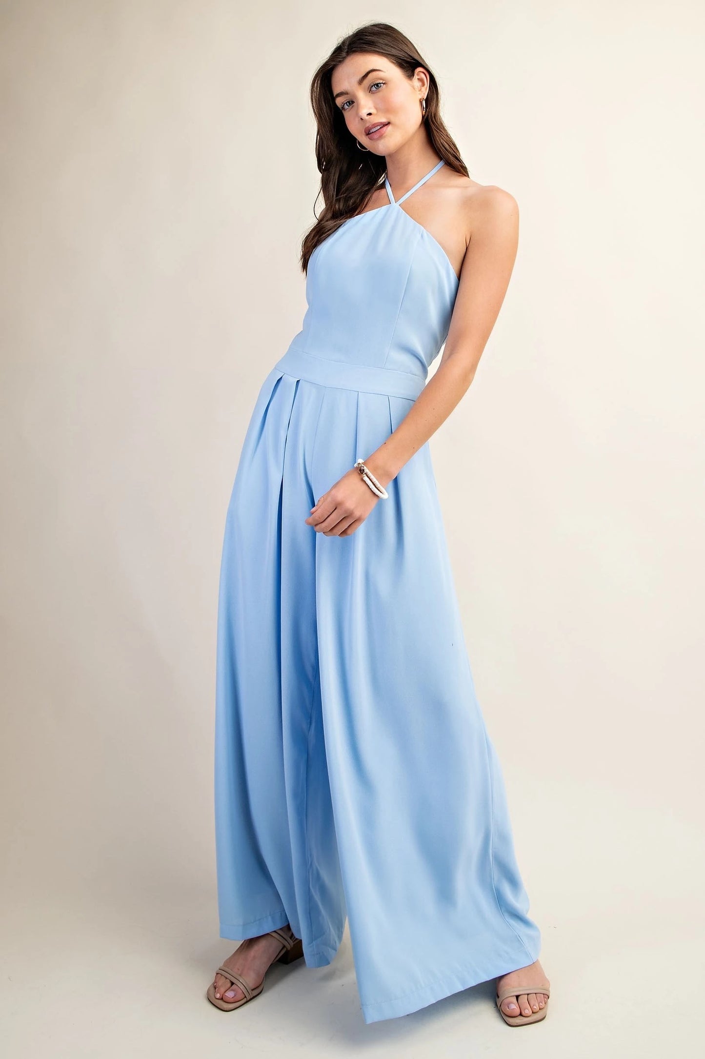 Halter Neck Jumpsuit*