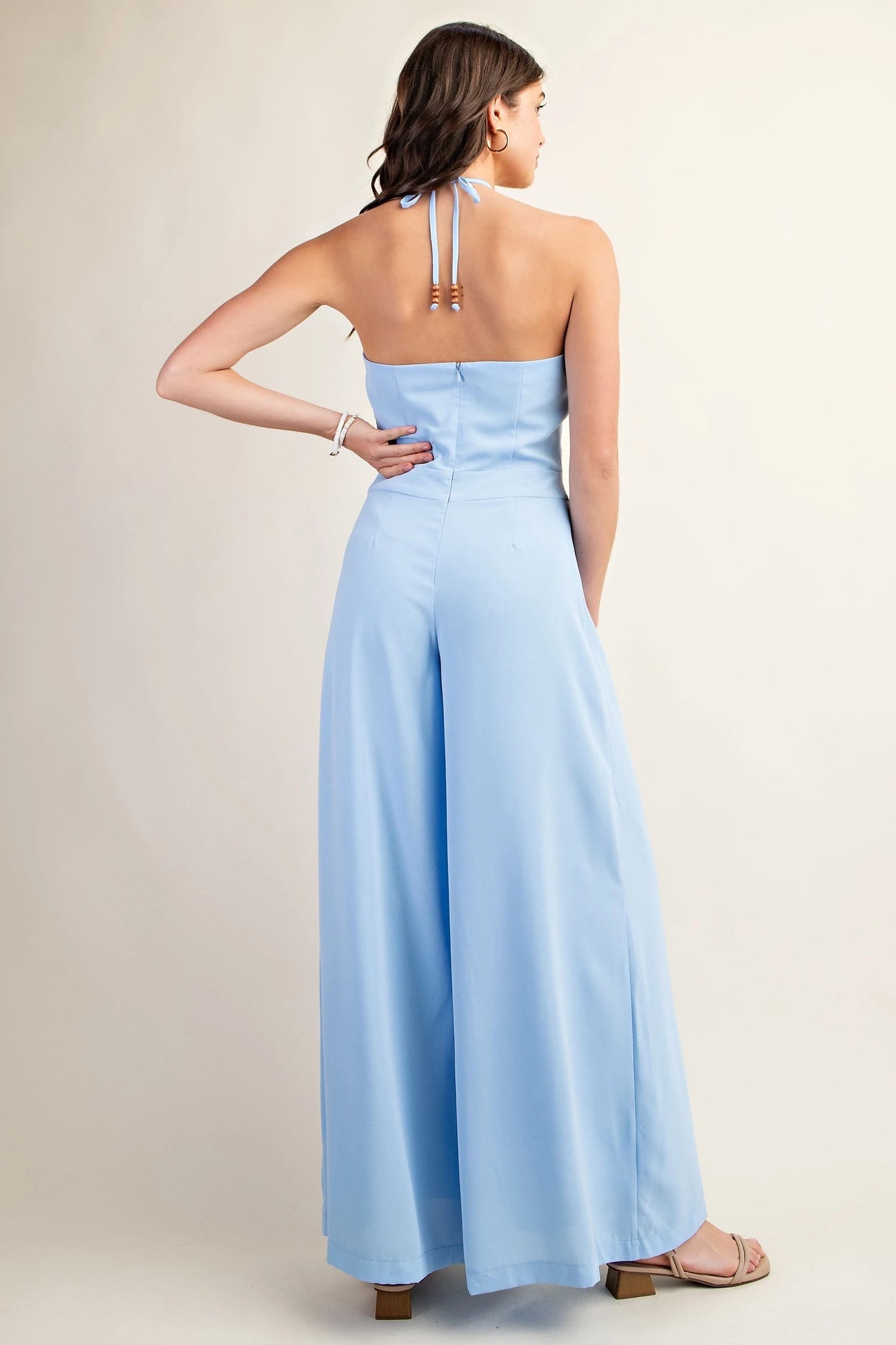 Halter Neck Jumpsuit*
