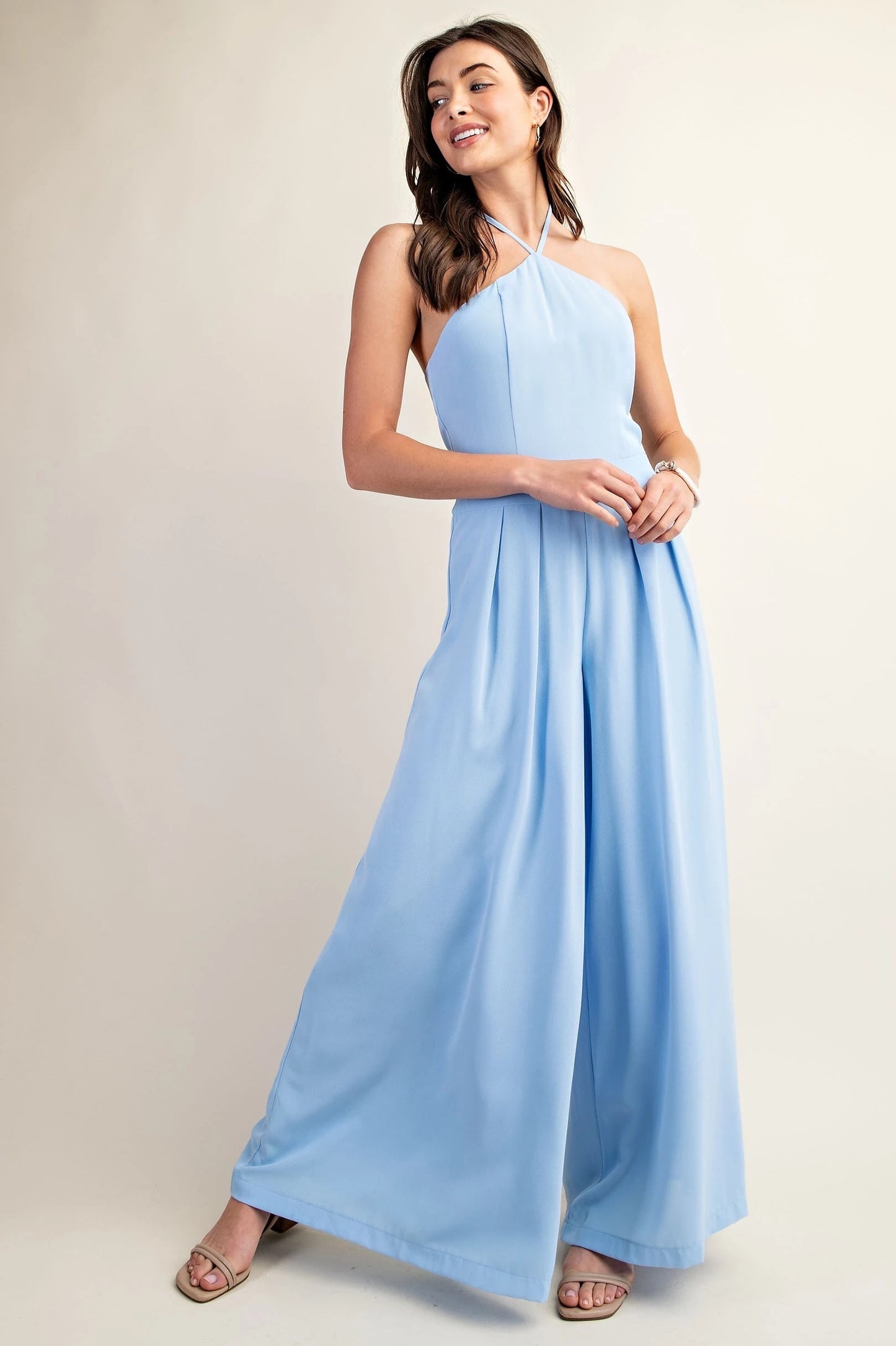 Halter Neck Jumpsuit*