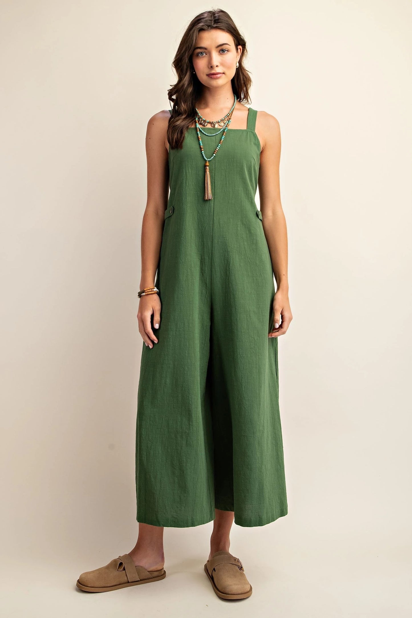 Wide Leg Jumpsuit*