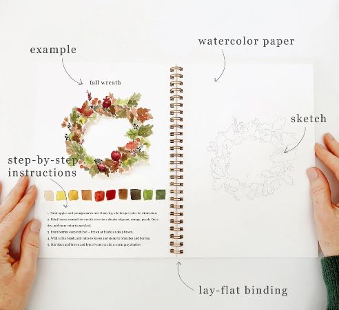 Autumn Watercolor Workbook