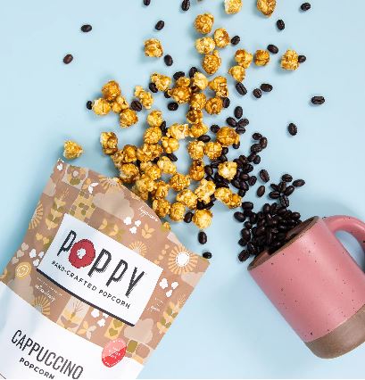 Cappuccino Popcorn Market Bag