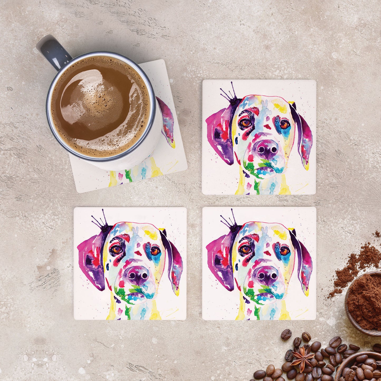 Pet Square Coasters