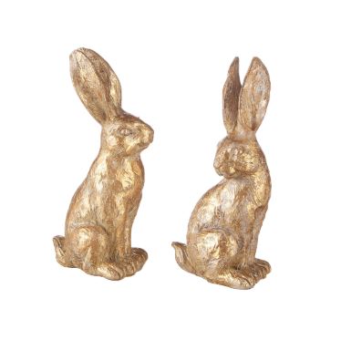 4.75" Gold Leaf Rabbit