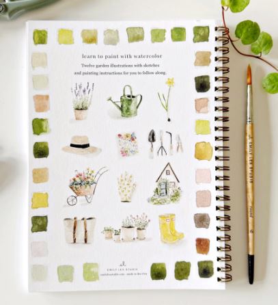 Garden Watercolor Workbook