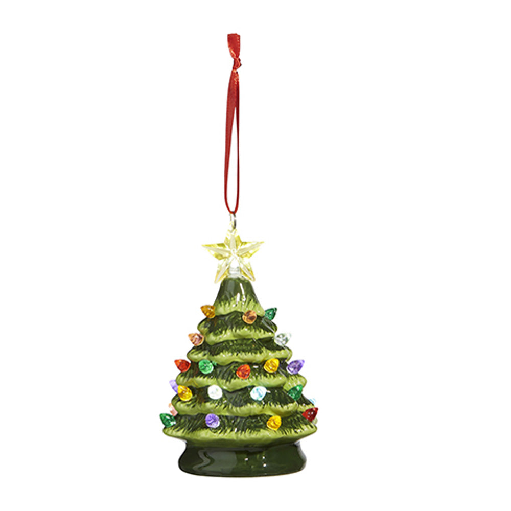 Vintage Lighted Tree Ornament
