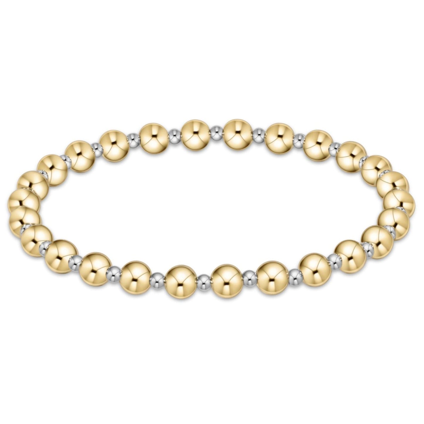 Classic grateful 5mm bracelet mixed metal