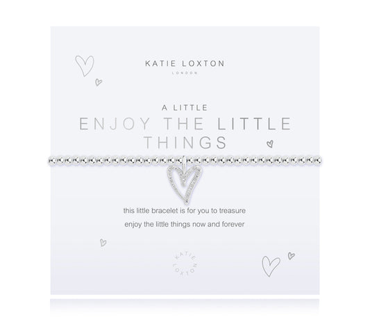 a little Enjoy the Little Things Bracelet*