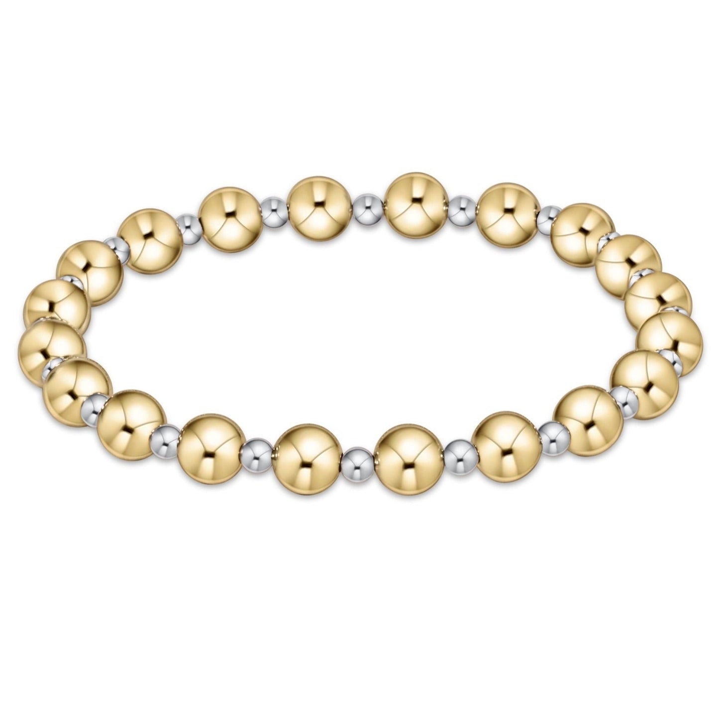 Classic grateful 6mm bracelet mixed metal