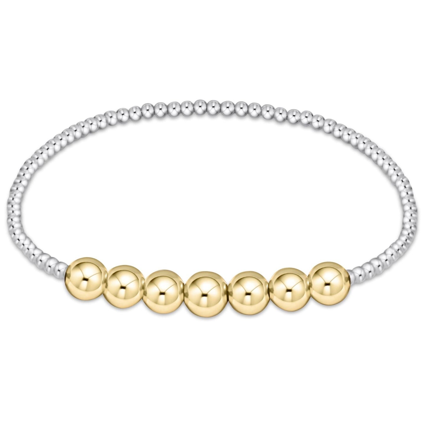 Classic beaded bliss 3mm mixed metal