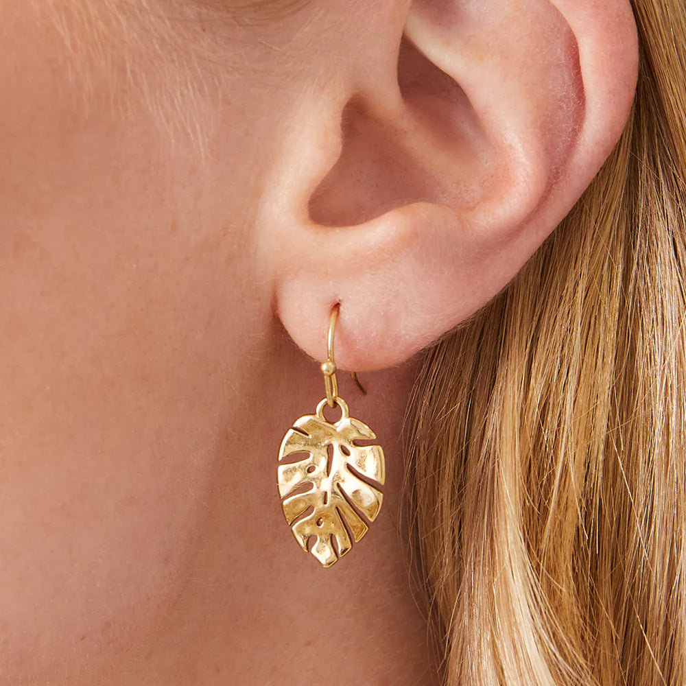 SP Monstera Earrings