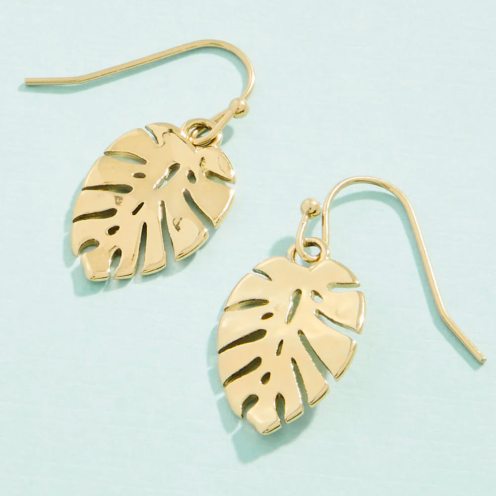 SP Monstera Earrings