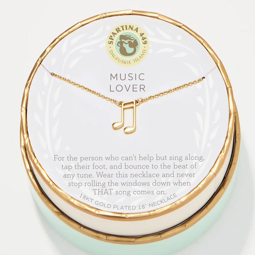 SLV Music lover/note gold