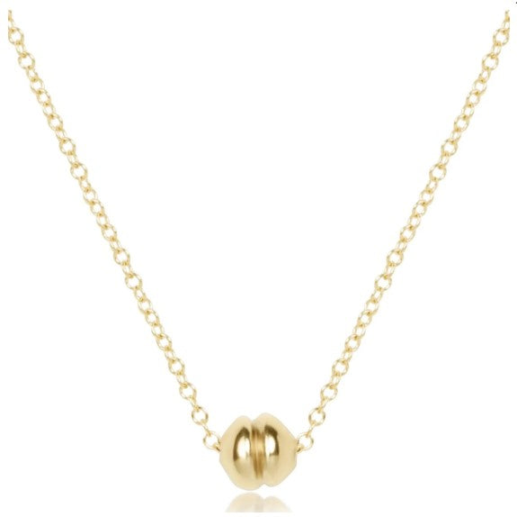 16" necklace gold - admire small gold