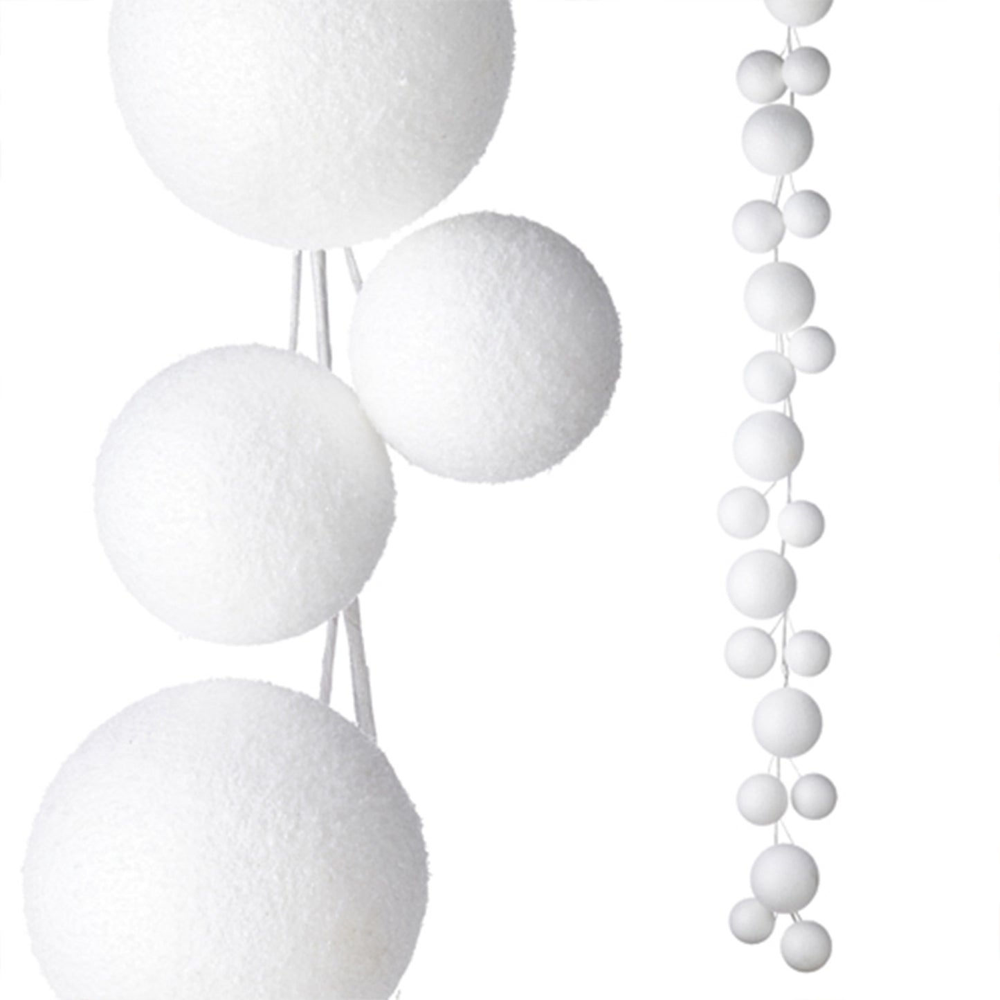 Snowball Ball Garland