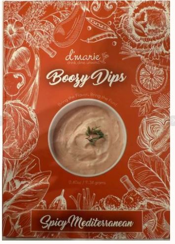Boozy Dip Mix -Spicy Mediterranean