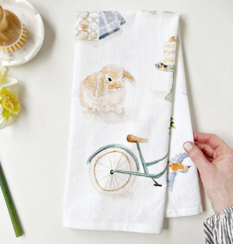 Springtime Tea Towel