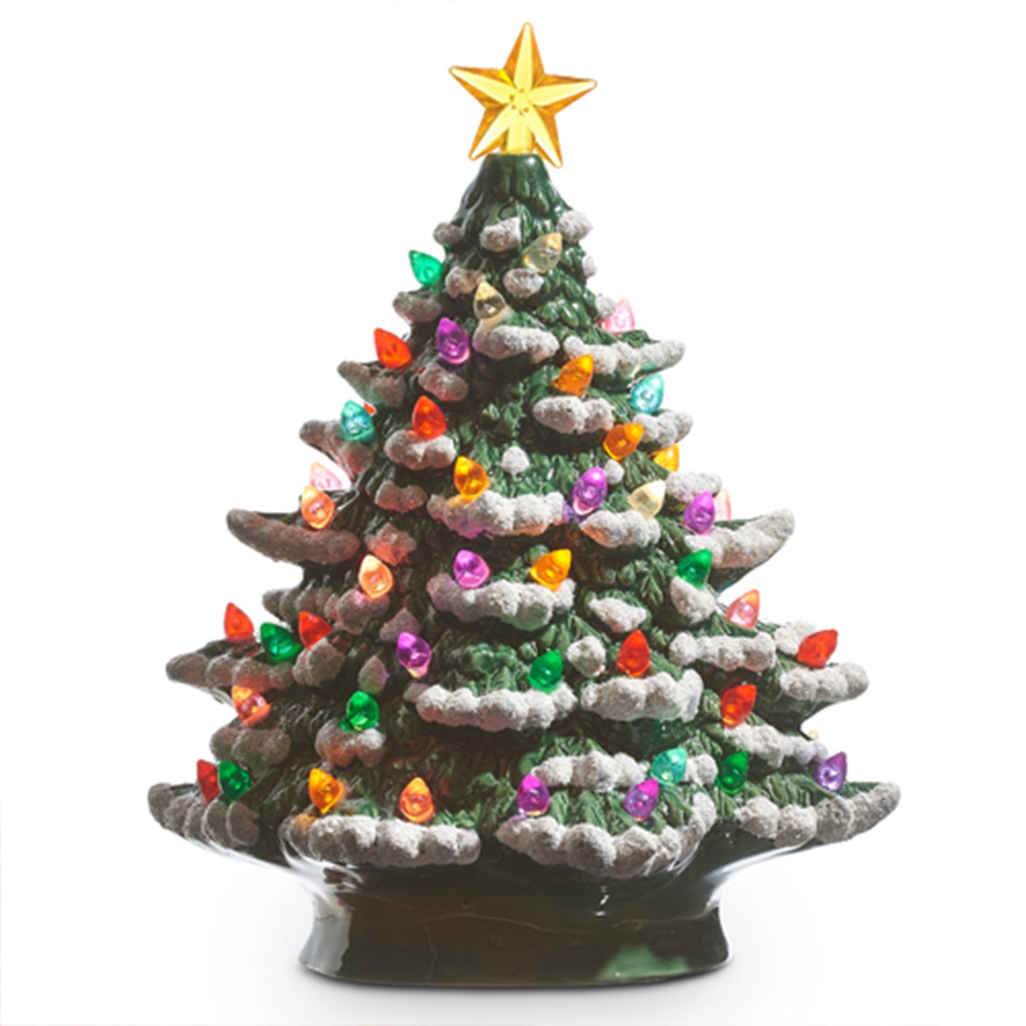 Vintage Lighted Tree