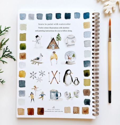 Winter Watercolor Workbook
