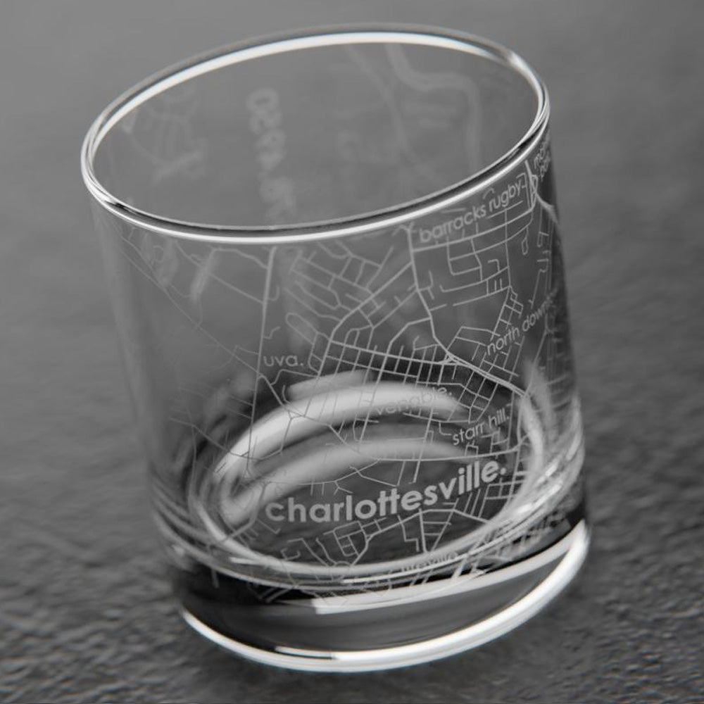 Collegiate Rocks Glass