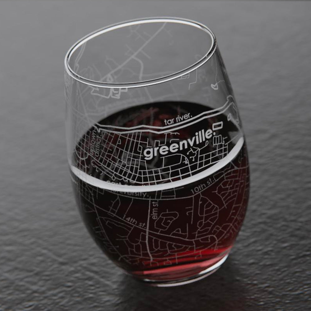 Collegiate Stemless Wine Glasses