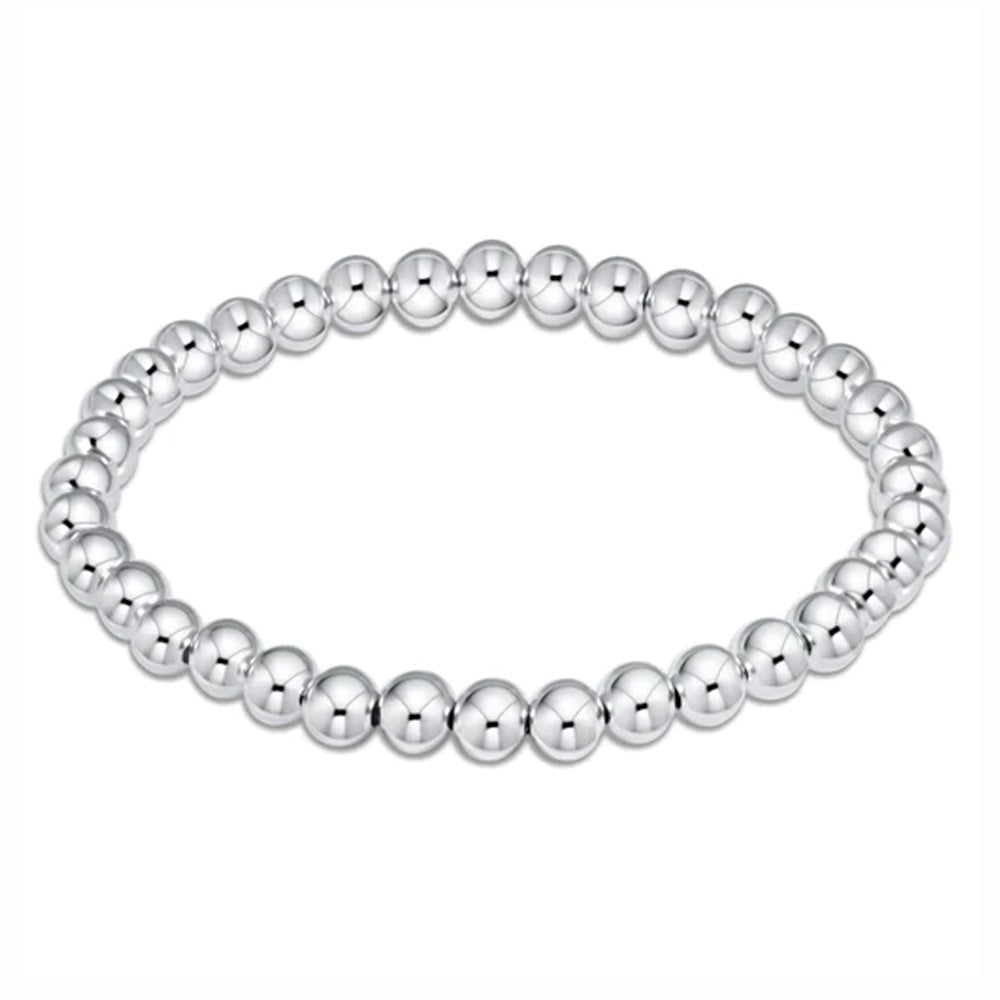 Classic Sterling 6mm Bead Bracelet*
