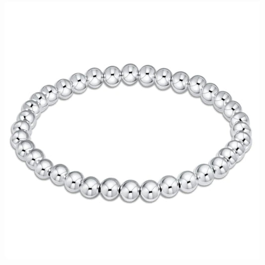 Classic Sterling 6mm Bead Bracelet*