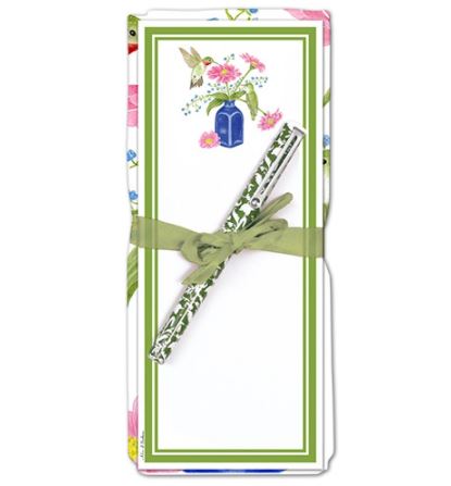 Flour Sack Towel & Magnetic Note Pad Set