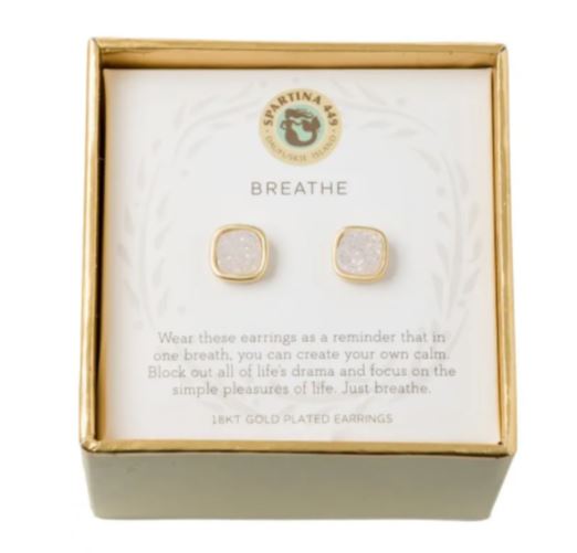 SLV Breath/Cream Druzy-