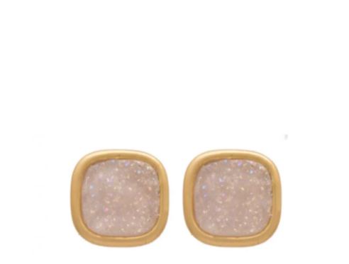 SLV Breath/Cream Druzy-