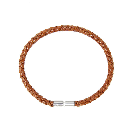 Brown Braided Bracelets