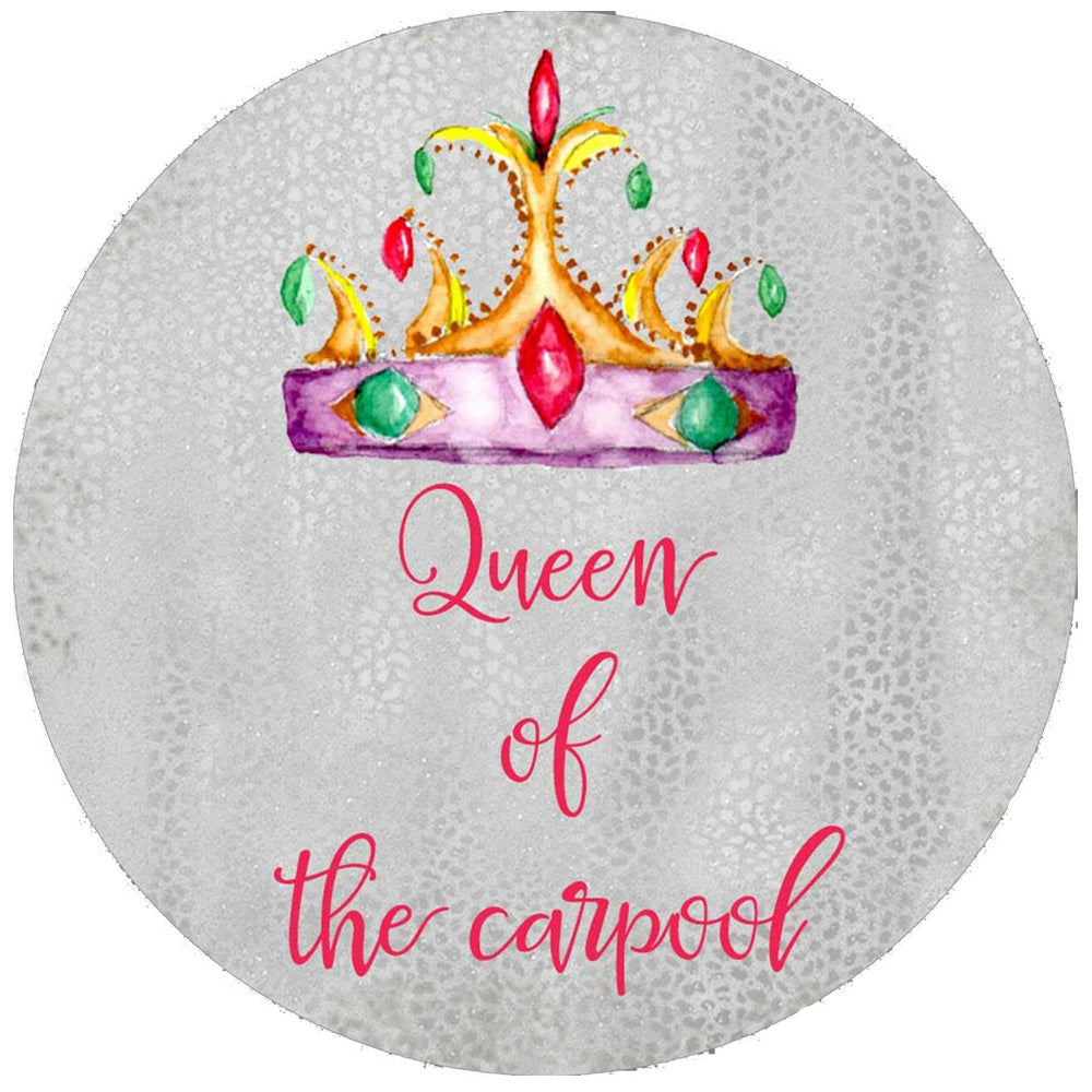 Queen of the Carpool Car Coasters