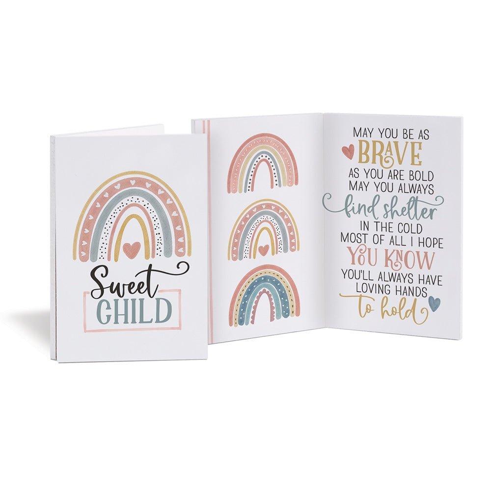 A New Baby Wooden Keepsake Greeting Card