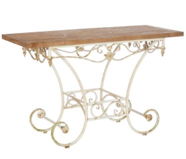 Distressed Console Table