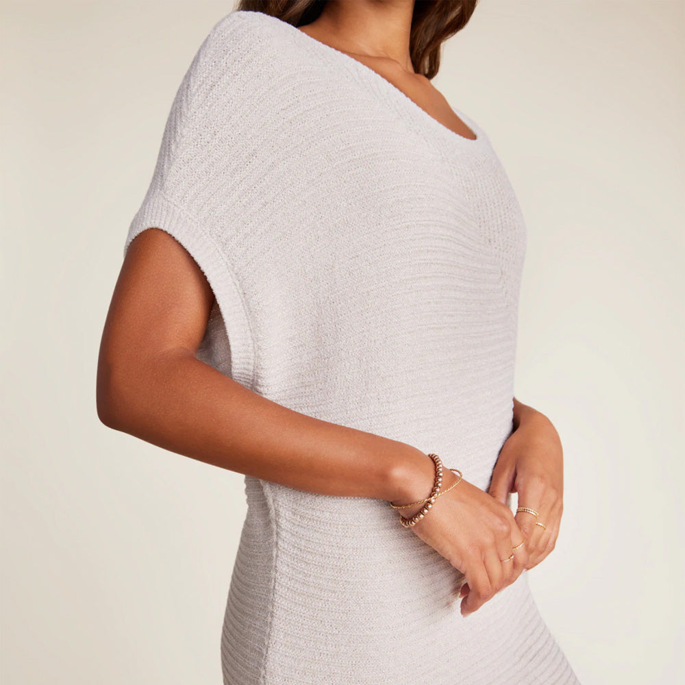 CozyChic Ultra Lite® Mixed Stitch Dolman Pullover