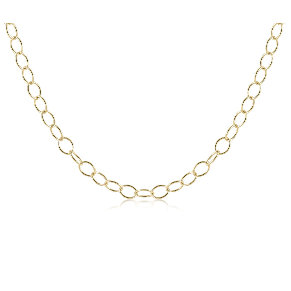 15" Choker Enchanted Chain -Gold