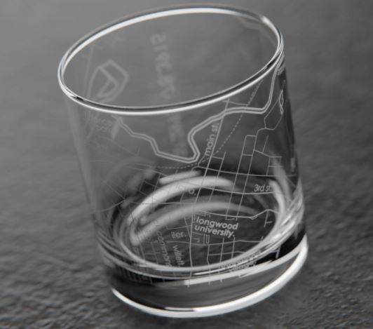 Collegiate Rocks Glass