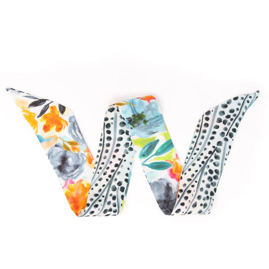 Flower Blossoms Donna Hair + Wrist Wrap