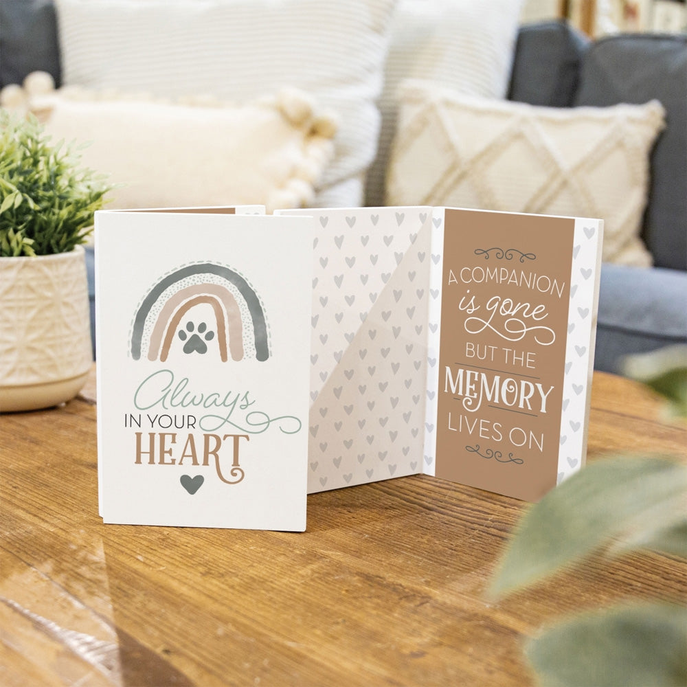 Sympathy Wooden Keepsake Greeting Card