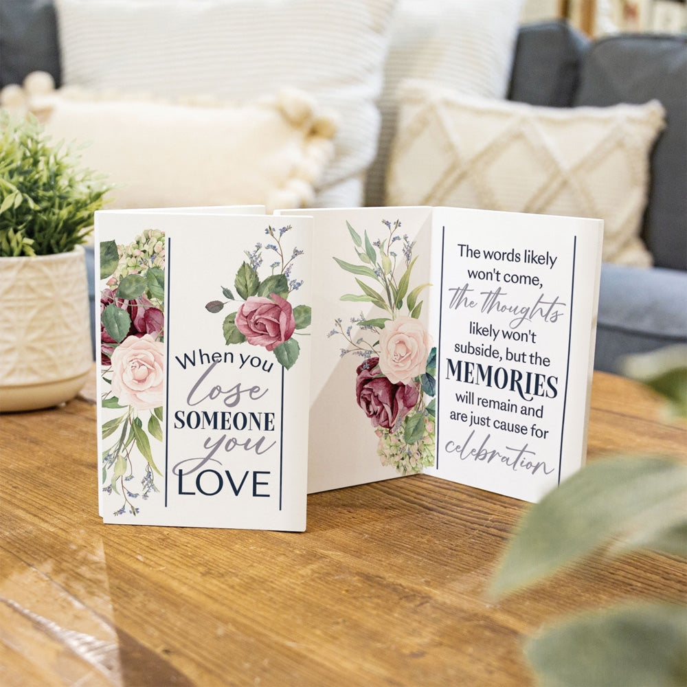 Sympathy Wooden Keepsake Greeting Card