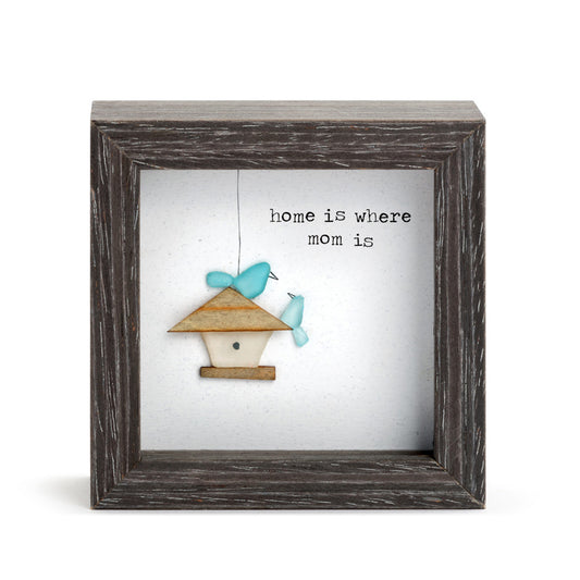 Home Is Where Mom Is Shadow Box